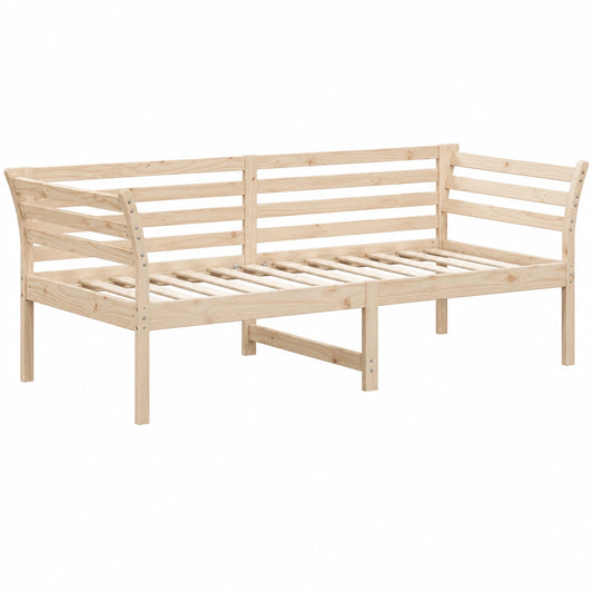 Sofá Cama de Madera de Pino 90x190 cm para Salón y Dormitorio